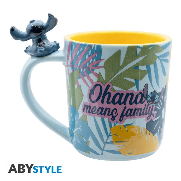 ABYSSE LILO & STITCH ΚΟΥΠΑ HAWAIIAN STITCH ME 3D ΛΑΒΗ