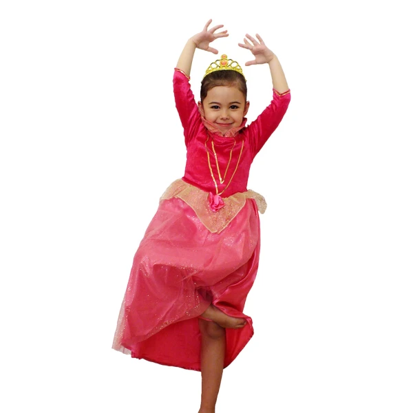 CARNIVAL COSTUME SLEEPING BEAUTY CRYSTAL