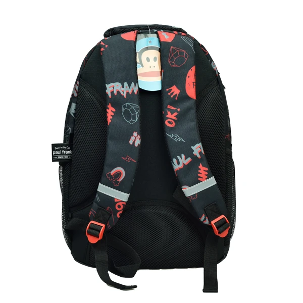 BACK ME UP OVAL BACKPACK PAUL FRANK GRAFFITI