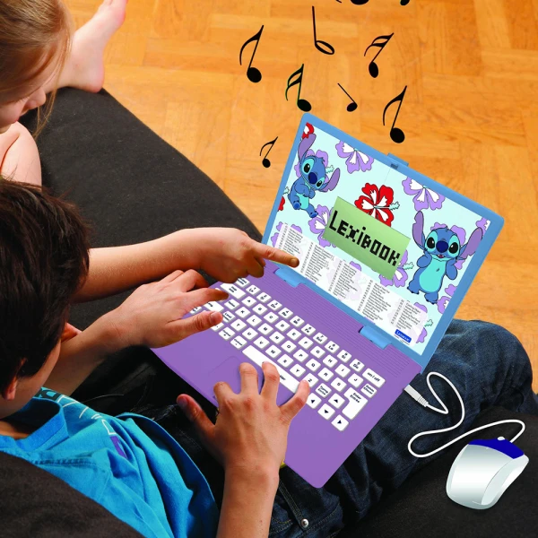LEXIBOOK KIDS LAPTOP STITCH