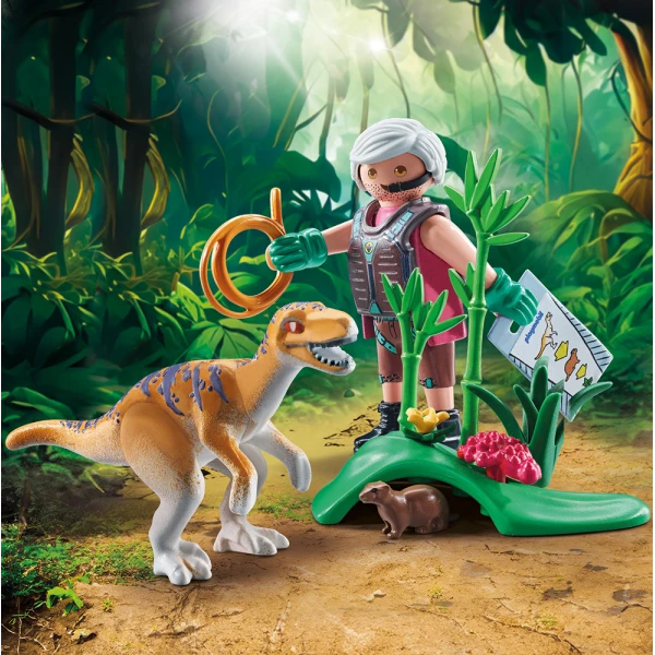 PLAYMOBIL DINOS ΕΞΕΡΕΥΝΗΤΗΣ ΚΑΙ ΒΕΛΟΣΙΡΑΠΤΟΡ