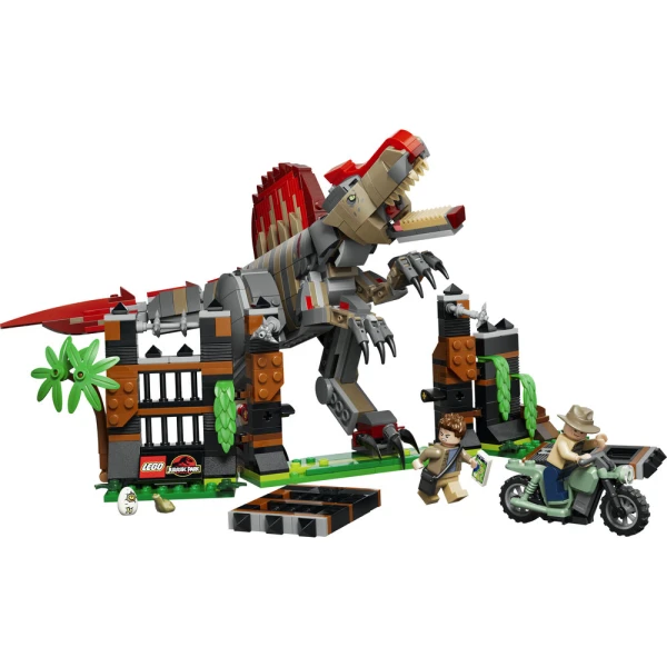 LEGO JURASSIC WORLD SPINOSAURUS ESCAPE