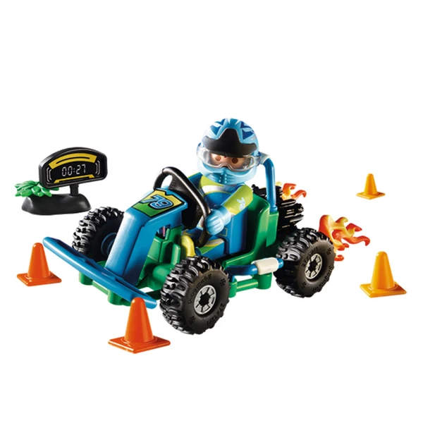 PLAYMOBIL CITY LIFE ΣΕΤ ΔΩΡΟΥ ΟΔΗΓΟΣ ΜΕ GO-KART