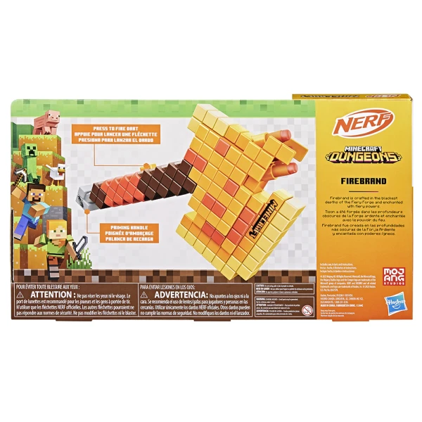 NERF MINECRAFT FIREBRAND