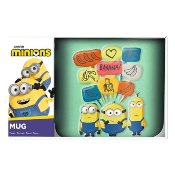 PALADONE 400ml EMBOSSED MUG MINIONS