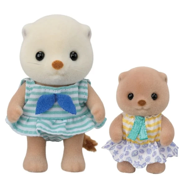 THE SYLVANIAN FAMILIES ΣΕΤ ΠΑΙΧΝΙΔΙΟΥ SEA OTTER SISTERS-SPLASHY SNORKEL