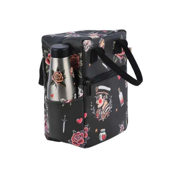 ESTIA HOME ART LUNCH BAG 7L - OLD SCHOOL INK