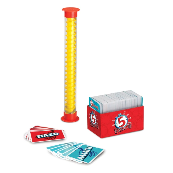 AS GAMES BOARD GAME 5 SECONDS FOR AGES 12+ AND 3-10 PLAYERS