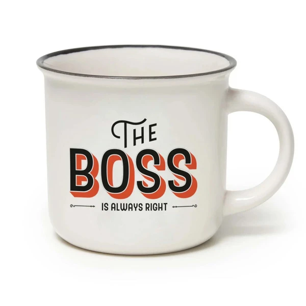 LEGAMI ΠΟΡΣΕΛΑΝΙΝΗ ΚΟΥΠΑ CUP-PUCCINO 350ml - THE BOSS