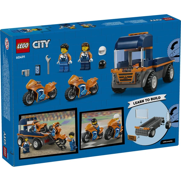 LEGO® CITY ΜΕΤΑΦΟΡΙΚΟ ΜΟΤΟΣΙΚΛΕΤΩΝ