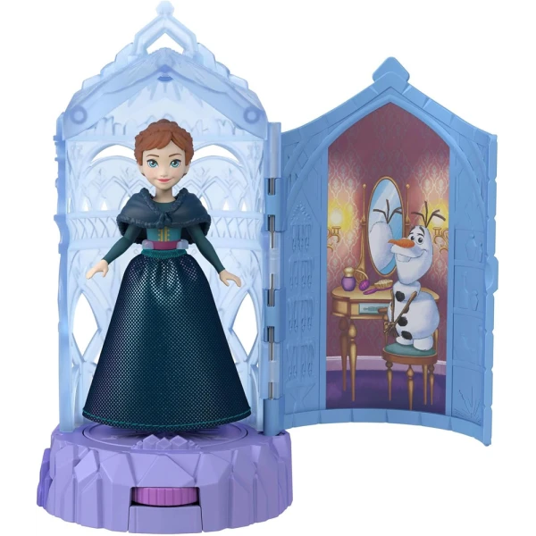 DISNEY FROZEN REVEAL - MINI SURPRISE DOLL AND SMALL CASTLE PLAYSET