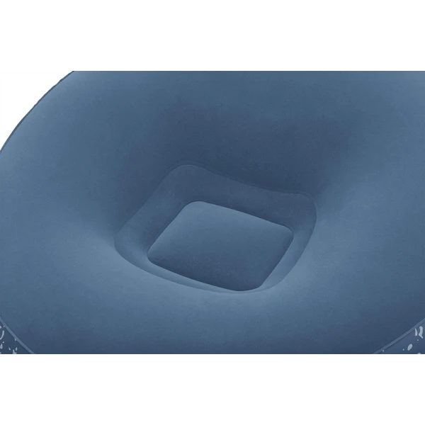 BESTWAY INFLATABLE CHAIR 112X112X66 cm INFLATE A CHAIR BLUE