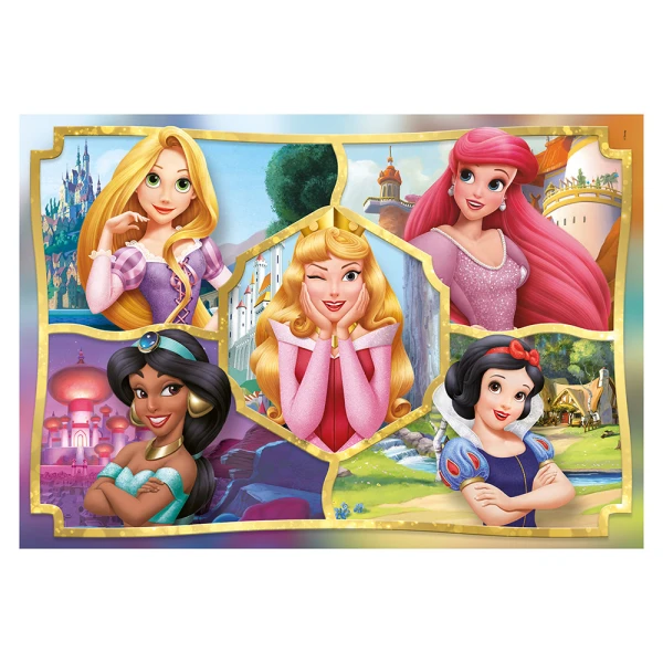 CLEMENTONI KIDS PUZZLE SUPER COLOR 104 pcs DISNEY PRINCESS