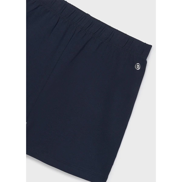 MAYORAL SHORTS COTTON JERSEY BASIC NAVY BLUE 