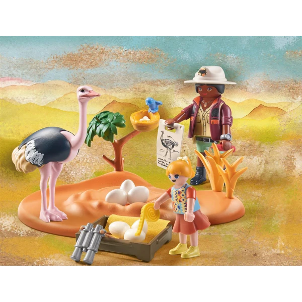 PLAYMOBIL WILTOPIA - OSTRICH KEEPERS
