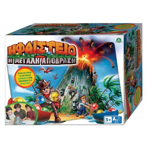 BOARD GAME VOLCANO THE GREAT ESCAPE