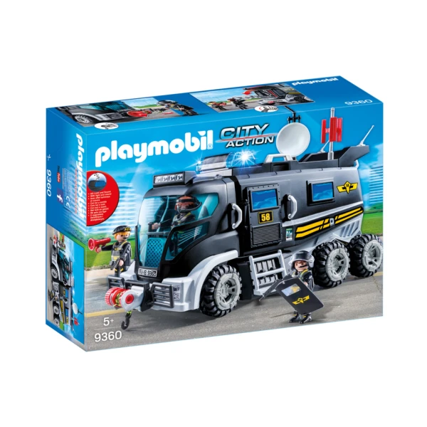 PLAYMOBIL CITY ACTION ΘΩΡΑΚΙΣΜΕΝΟ ΟΧΗΜΑ ΕΙΔΙΚΩΝ ΑΠΟΣΤΟΛΩΝ