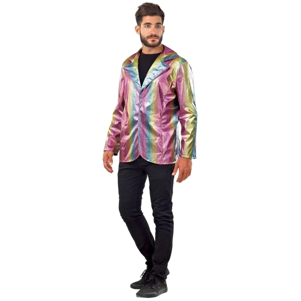 ΑΠΟΚΡΙΑΤΙΚΗ ΣΤΟΛΗ ΣΑΚΑΚΙ DISCO PASTEL ONE SIZE
