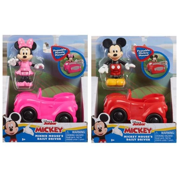 MICKEY AND MINNIE CAR - 2 DESIGNS