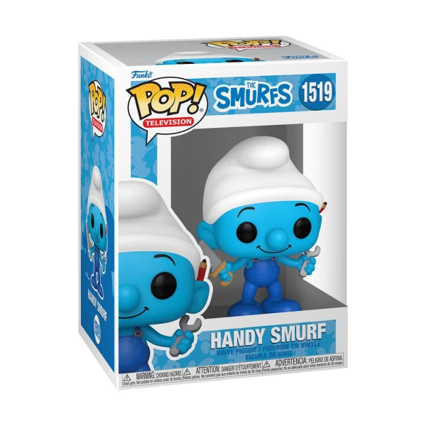 FUNKO POP! TELEVISION: THE SMURFS - HANDY SMURF VINYL FIGURE 1519