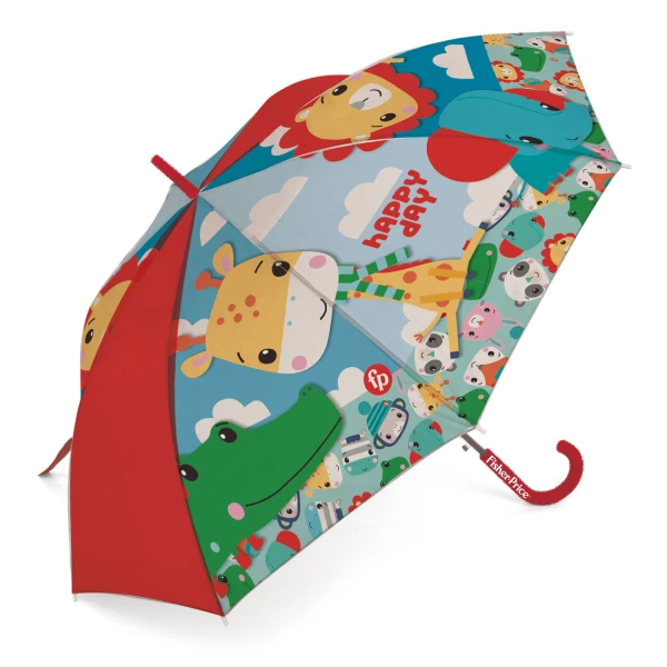 ΠΑΙΔΙΚΗ ΟΜΠΡΕΛΑ FISHER PRICE 38/8 - ΚΟΚΚΙΝΗ
