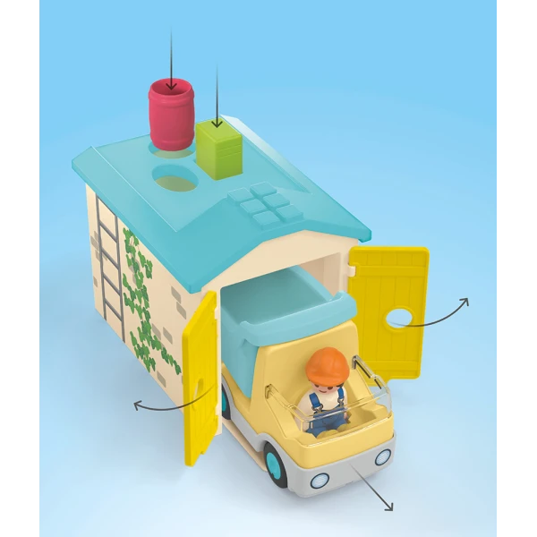 PLAYMOBIL JUNIOR ΦΟΡΤΗΓΟ ΜΕ ΓΚΑΡΑΖ