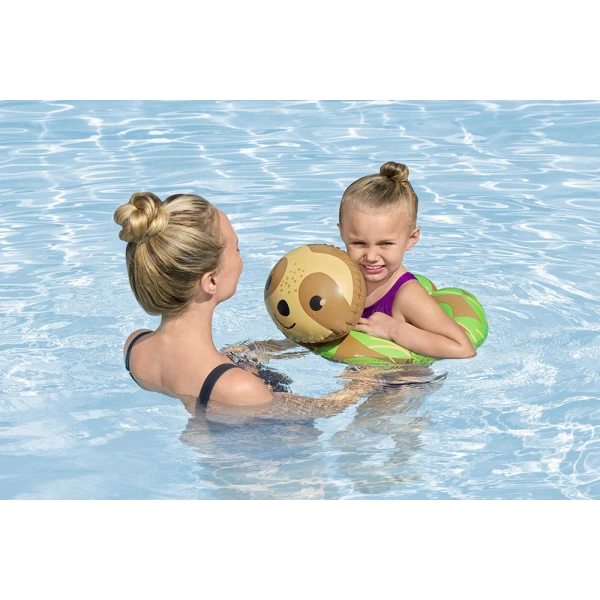 BESTWAY FLOATING FRIENDS SPLIT SWIM TUBE - SLOTH