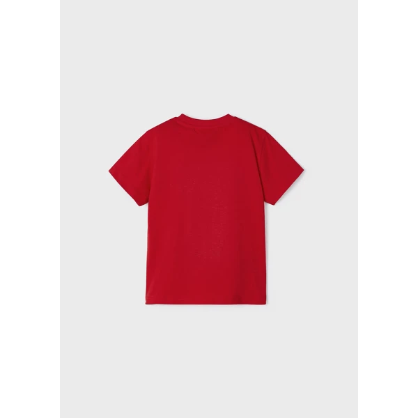 MAYORAL SHORT SLEEVE BLOUSE PHOTO RED