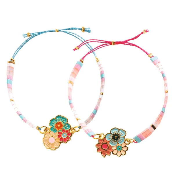 DJECO MAKE YOUR OWN BRACELETS - FLOWERS