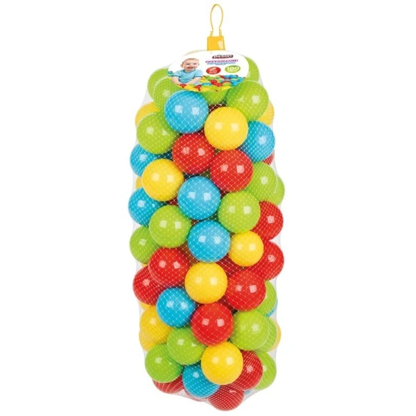 PILSAN 7 cm 100 pcs PLAY POOL BALLS IN NET