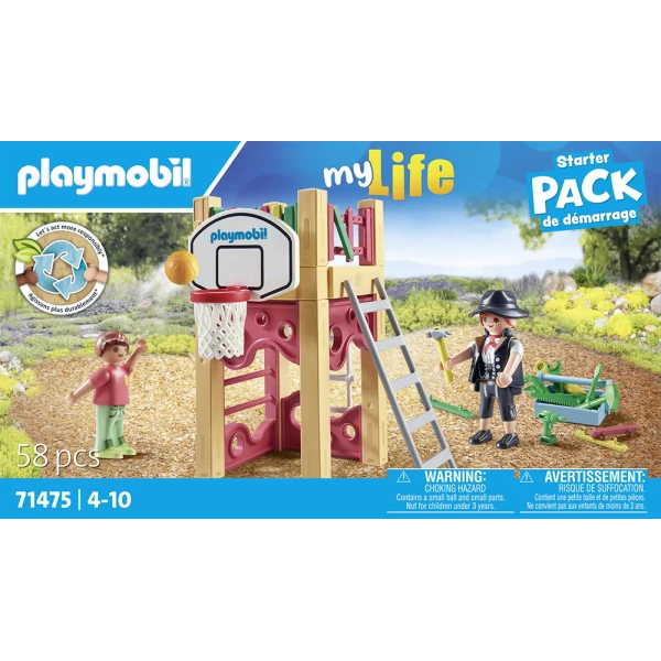 PLAYMOBIL CITY LIFE STARTER PACK ΕΡΓΑΣΙΕΣ ΕΠΙΣΚΕΥΗΣ ΠΑΙΔΙΚΗΣ ΧΑΡΑΣ