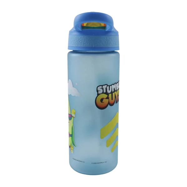 ΠΛΑΣΤΙΚΟ ΠΑΓΟΥΡΙ 600ml ΜΕ ΚΑΛΑΜΑΚΙ STUMBLE GUYS