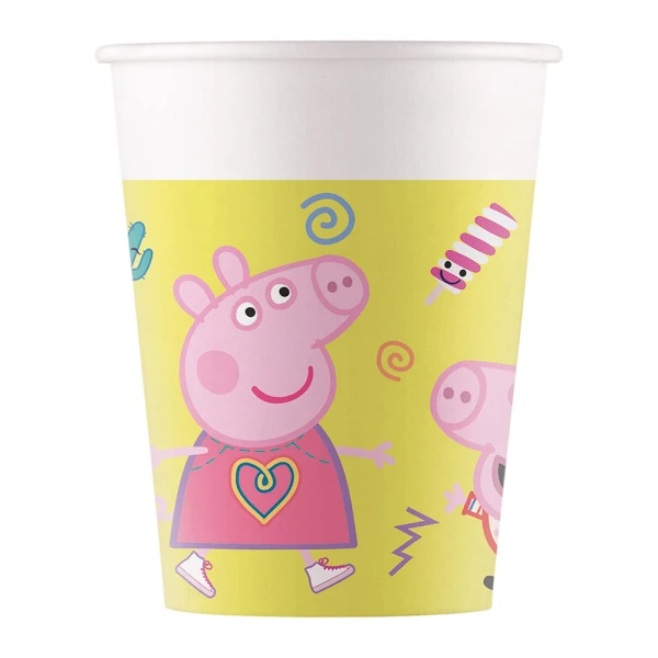 ΧΑΡΤΙΝΑ ΠΟΤΗΡΙΑ 200ml 8 τεμ. PEPPA PIG HASBRO