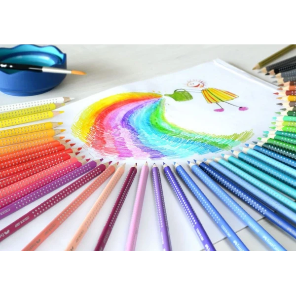 FABER-CASTELL COLOUR PENCILS GRIP SET 48 COLOURS