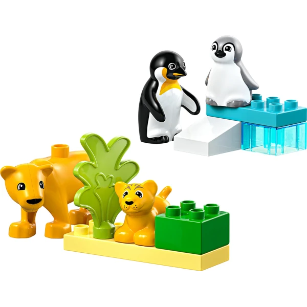 LEGO® DUPLO® WILD ANIMAL FAMILIES: PENGUINS & LIONS