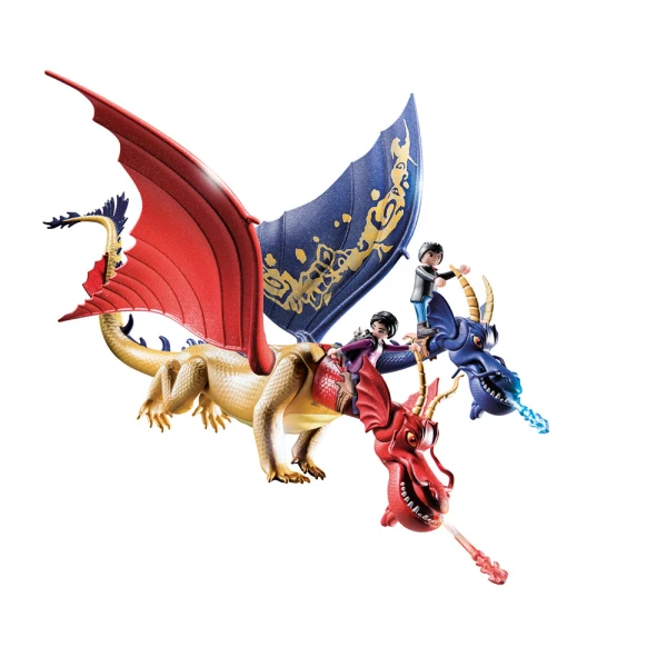 PLAYMOBIL DRAGONS THE NINE REALMS WU & WEI WITH JUN