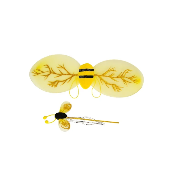 CARNIVAL BEE WINGS AND WAND SET