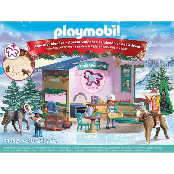 PLAYMOBIL ADVENT CALENDAR CHRISTMAS BAKERY
