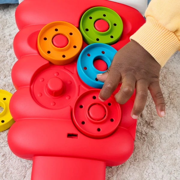 FISHER PRICE ΚΛΑΣΙΚΗ ΠΥΡΑΜΙΔΑ ΠΑΙΧΝΙΔΙ ΜΕ ΚΡΙΚΟΥΣ