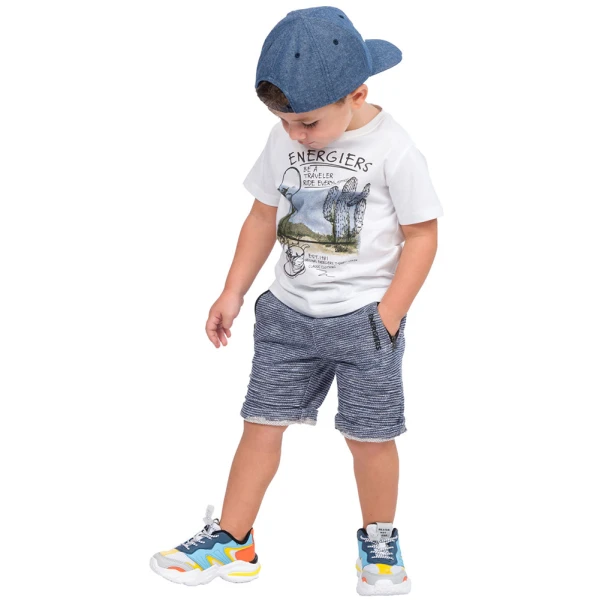 ENERGIERS BEBE BOY BLOUSE ECRU