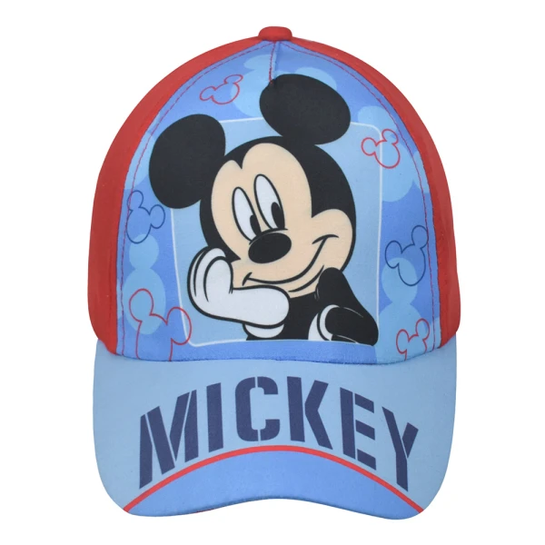 ΠΑΙΔΙΚΟ ΚΑΠΕΛΟ ΤΖΟΚΕΥ MICKEY RELAXING ΓΑΛΑΖΙΟ - 2 ΧΡΩΜΑΤΑ