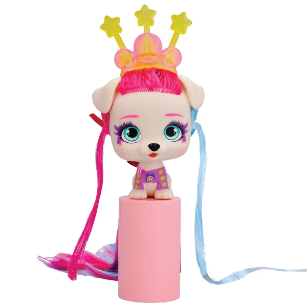 VIP PETS SERIES 3 BOW POWER COLLECTIBLE DOLL WITH EXTRA LONG HAIR - 6 DESIGNS