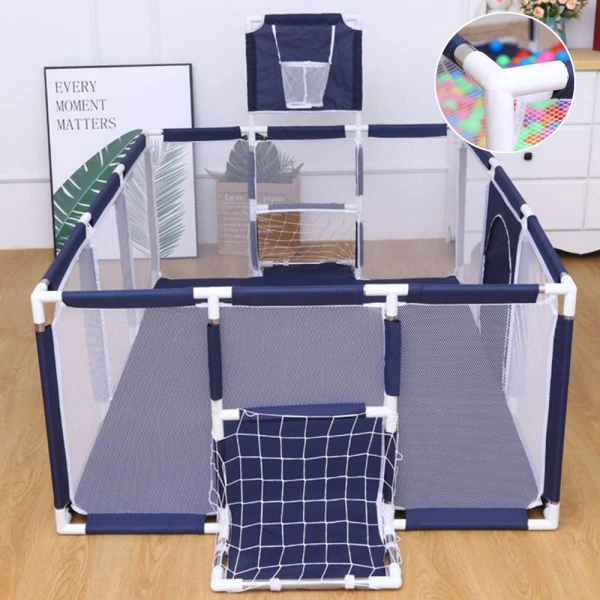 ΦΡΑΧΤΗΣ ΜΠΕΜΠΕ 230 x 120 x 105 εκ. ΜΕ ΜΠΑΛΕΣ - ΜΠΛΕ 