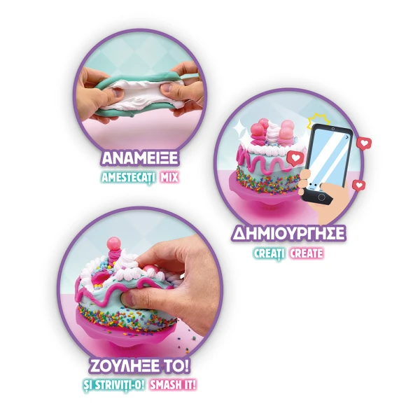 AS SLIME SUGARY CRUSH FOR AGES 7+ - 6 DESIGNS