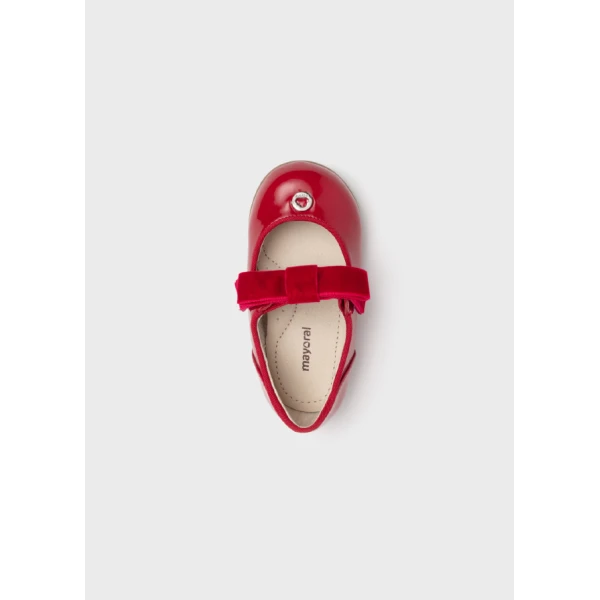 MAYORAL TOGGLE PATENT LEATHER SHOES RED