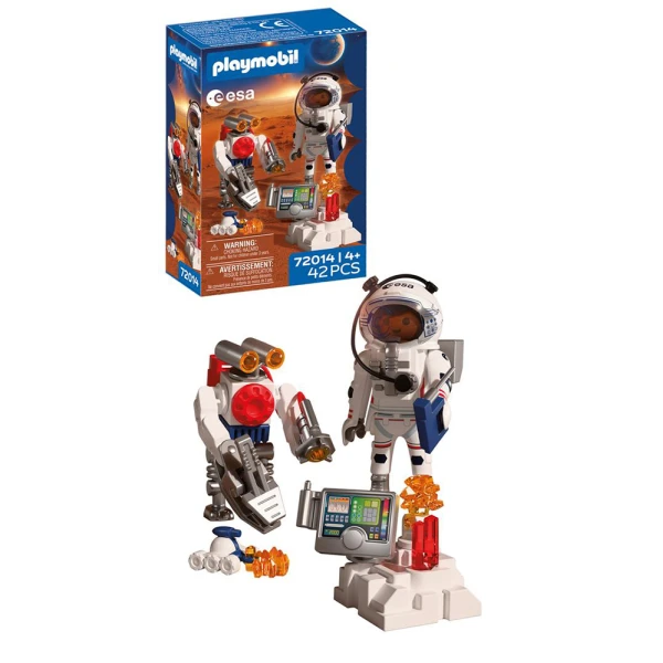PLAYMOBIL ESA ASTRONAUT WITH ROBOT
