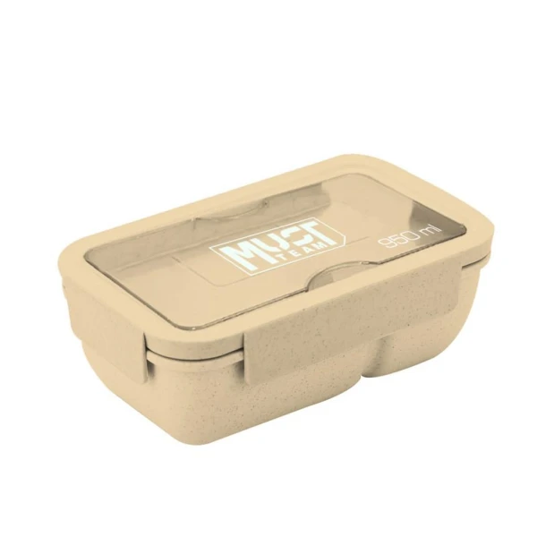 MUST FOOD CONTAINER 950ml 20.8X13X7.6 cm YELLOW