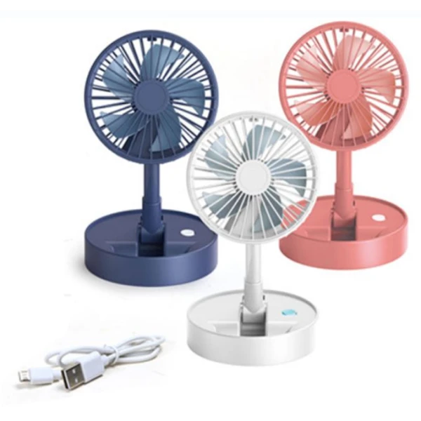 DESK VENTILATOR WITH USB - 3 COLORS