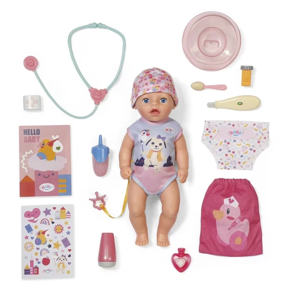 ZAPF CREATION BABY BORN LENA ΚΟΥΚΛΑ ΓΙΑΤΡΟΣ 36 cm 