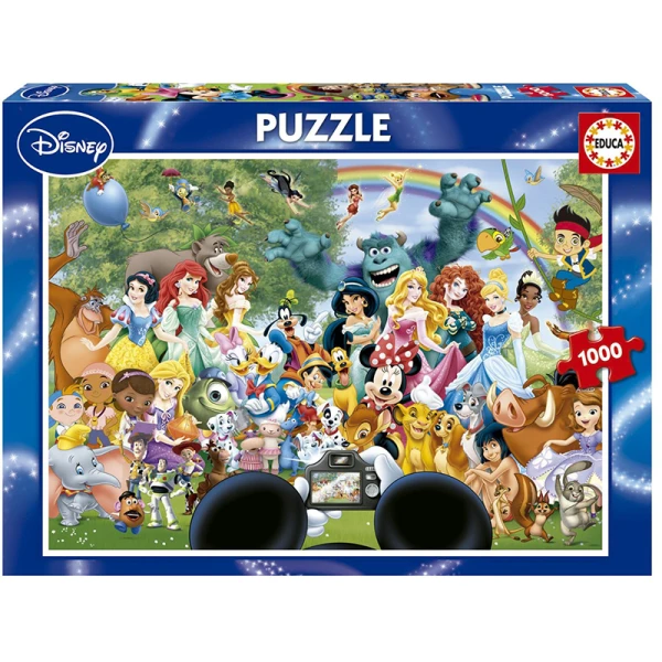 EDUCA ΠΑΖΛ 1000 ΤΕΜ. THE MARVELLOUS WORLD OF DISNEY